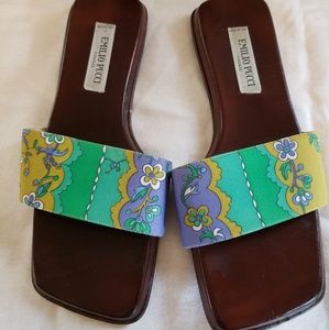 Emilio Pucci Vintage Sandals size 8